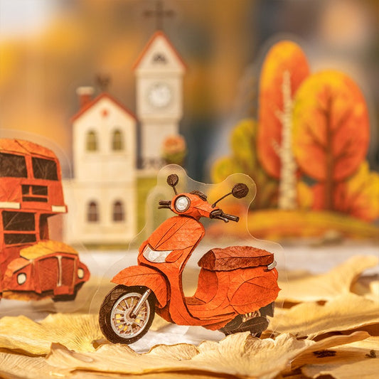Autumn Handicrafts Series PET Sticker Pack