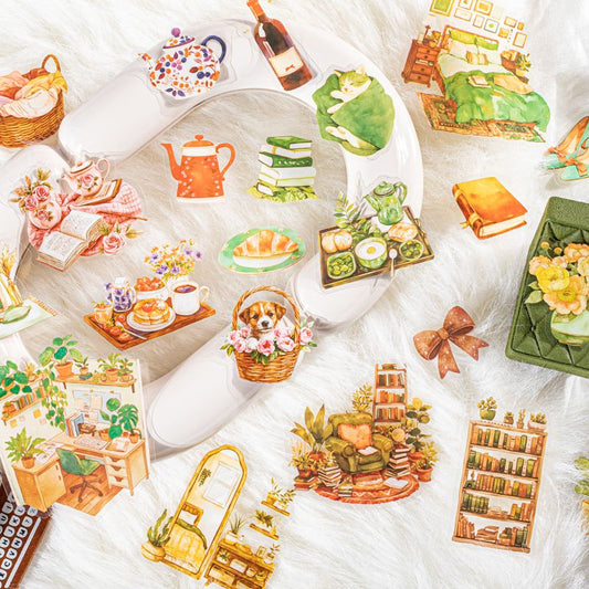 Little Joys of Life Series Home Decor-Themed Sticker Pack