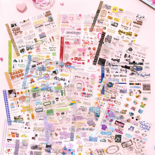 M5 Foldable Series Original Character Stickers Booklet