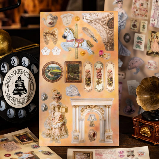 Dream Garden Tea Gathering Series Sticker Book