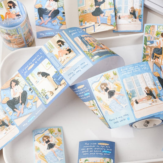 Holiday Diary Series Die-Cut Washi Tape