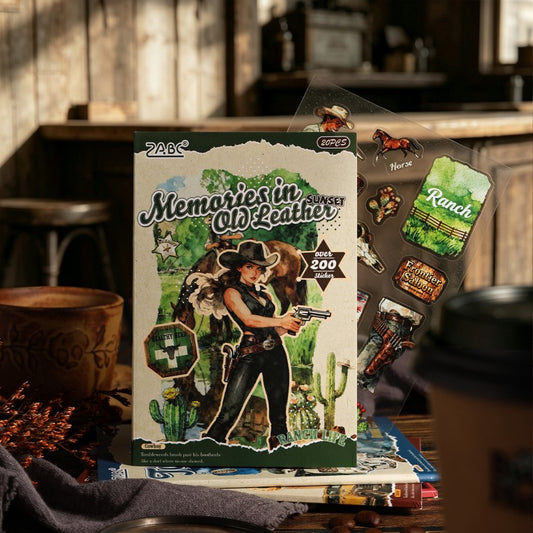 Western Fever Sheet Stickers Book