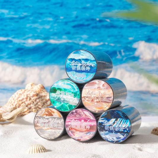 Whispering Waves Series Large Scenic Washi Tape