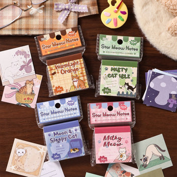 Star Miao Mini Album Stickers Set