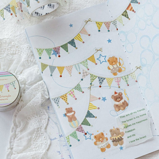 Bunting Buds Collection Series Tape
