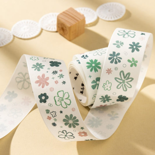 A gentle trace of time Series Washi Tape