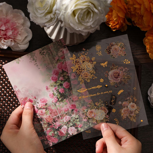 Windowside Flower Collection Series Sticker Pack