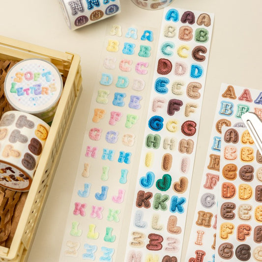 Soft letters collection Series Tape