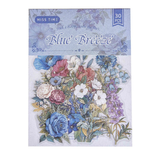Wandering Flower Bed Series PET Sticker Pack