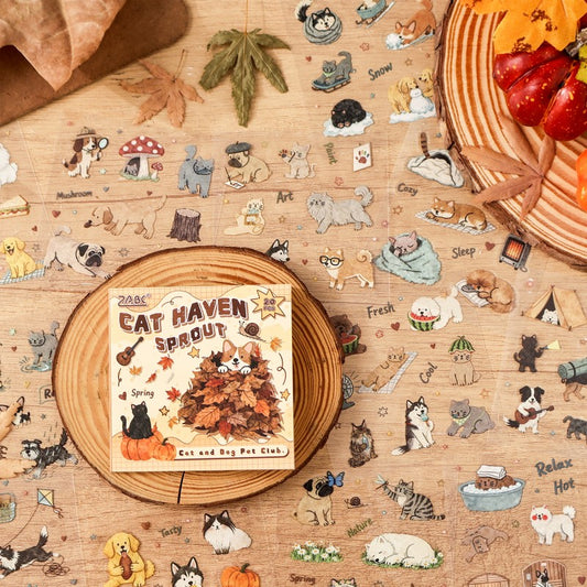 Cute Pet Workshop Series Sticker Book