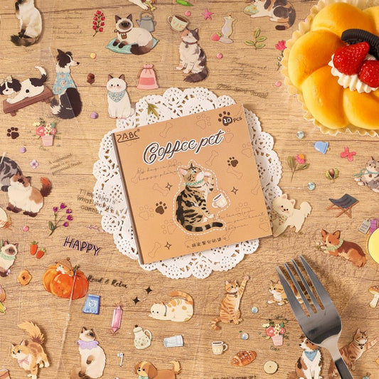 Cute Pet Party Series Sticker Book