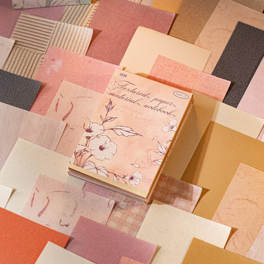 Retro Basic Planner Material Book 50Pcs