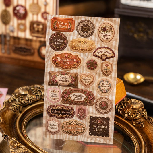 Museum Display Series Sticker Book