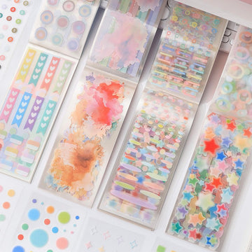 Color Stories Series Sticker Book