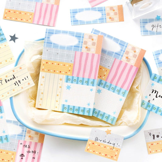 Colorful Rain Curtain Notepad Series