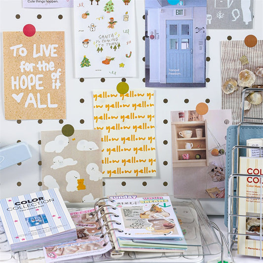 INS Style Base Decorative Material Book 100PCS