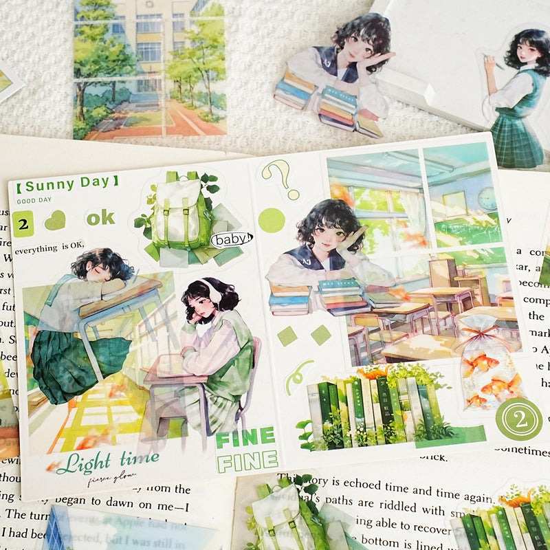Paper Chasing Sticker Dream Chasing Sticker 15pcs