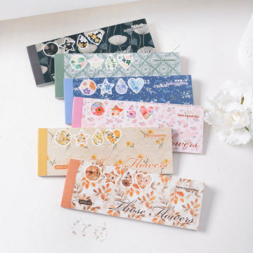 Those Flower Series Of Floral Sticker Sheets
