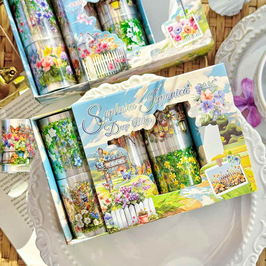 Chunxun Flower Mirror Character Tape Set