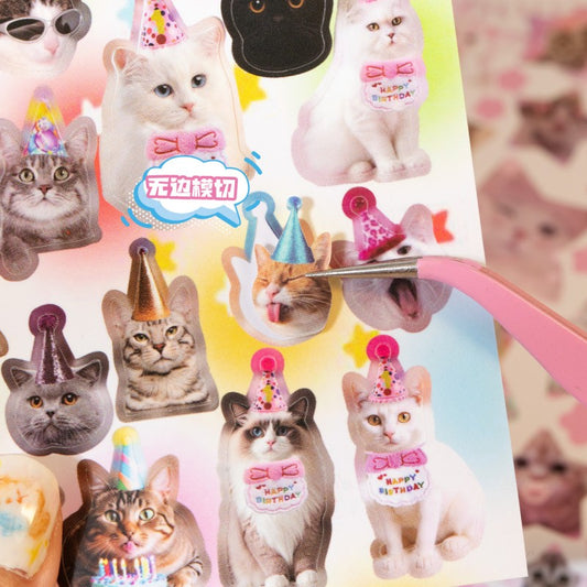Cute Letters Series Sticker Book