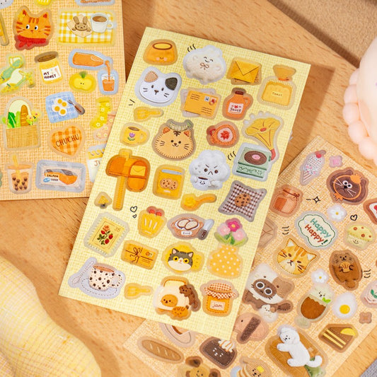 Patchwork Cat Series Sticker Book
