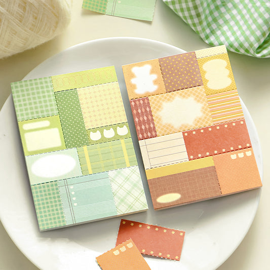 Colorful Rain Curtain Notepad Series