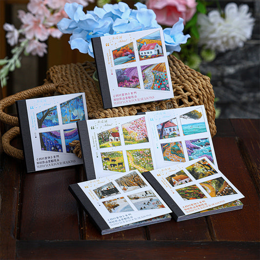 Travel Sketchbook Series  Accordion Die-Cut Sticker Book