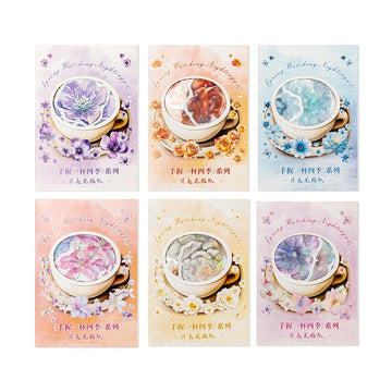 Four Seasons in a Cup Stickers-TAHARA