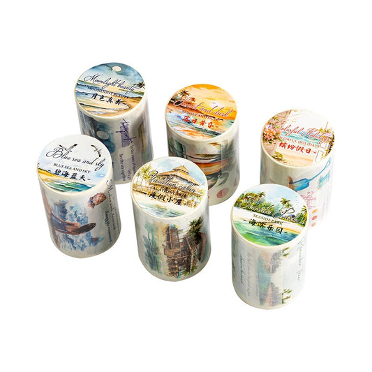 Sea Breeze Whisper Washi Tape-TAHARA