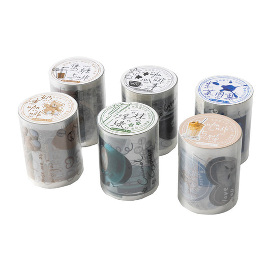 Coffee Poetry Series PET Tape