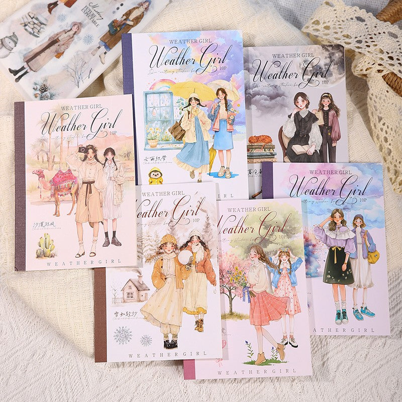 Weather Girl Series Sticker Book
