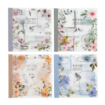 Flower Bloom Series Sticker Book