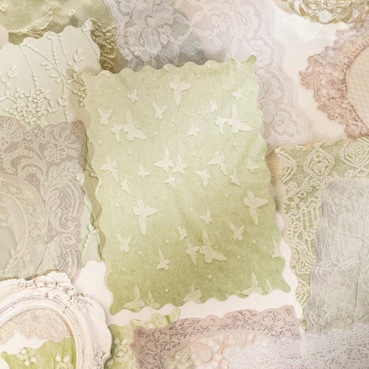 Plain yarn weaving shadow series Material Paper