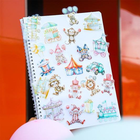 Starlight Amusement Park Series PET Sticker Pack