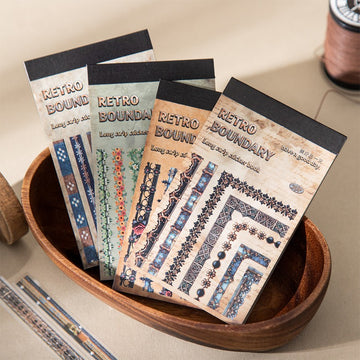 Vintage Border Series Base Sticker Book