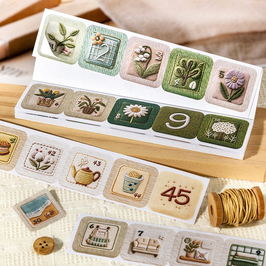 50-Day Wish List Sticker Book 20PCS