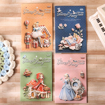 Glazed Fairy Tale Pet White Ink Sticker Pack