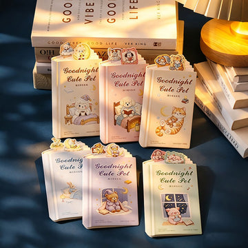 Goodnight Cute Pet Series Bookmark