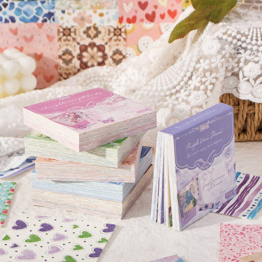 See The Clouds At Dawn Series Vintage Journal Material Paper Pack