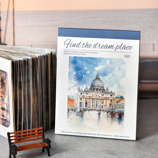 The Dream-Seeking Realm series of tourism scenic materials