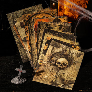 Phantom's Vintage Chronicle Series Dark-toned material paper