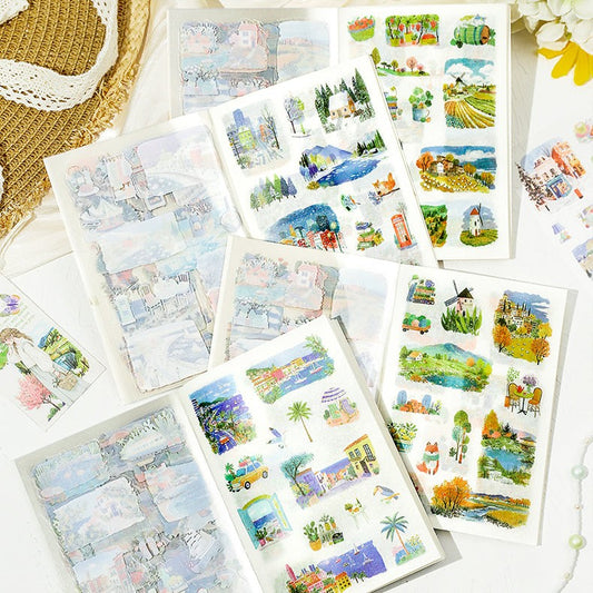 Four Seasons Sticker Book 20pcs