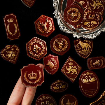 Gilded Emblem Series Hard Sticker Pack