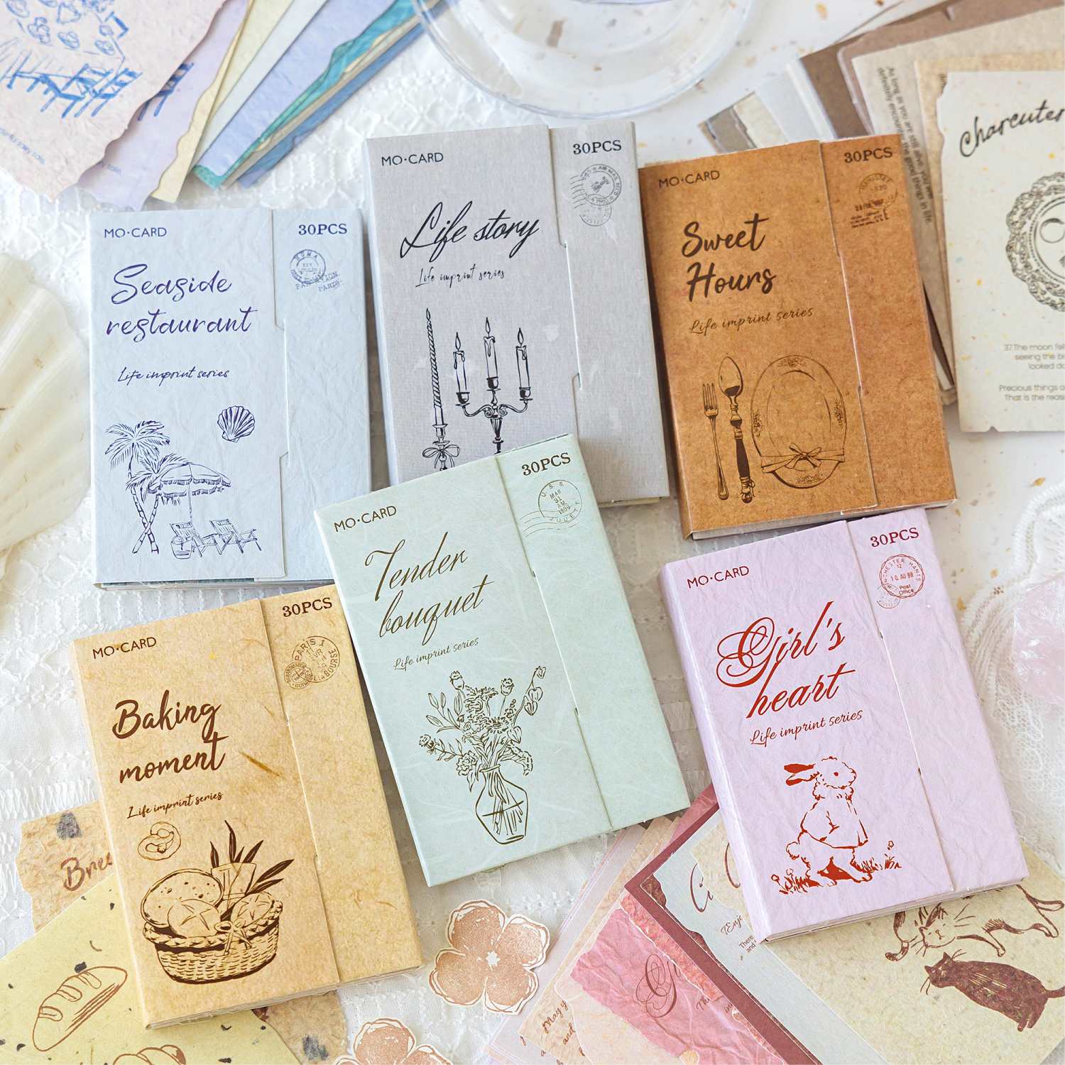 Life Imprint stickers 30pcs