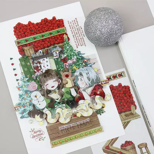 Christmas scene tape 10M