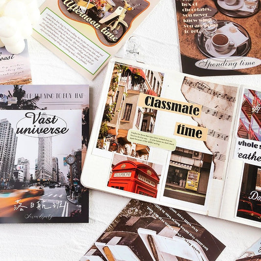 European-style artistic material paper 60Pcs