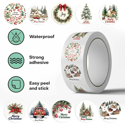 Christmas Sticker Tape