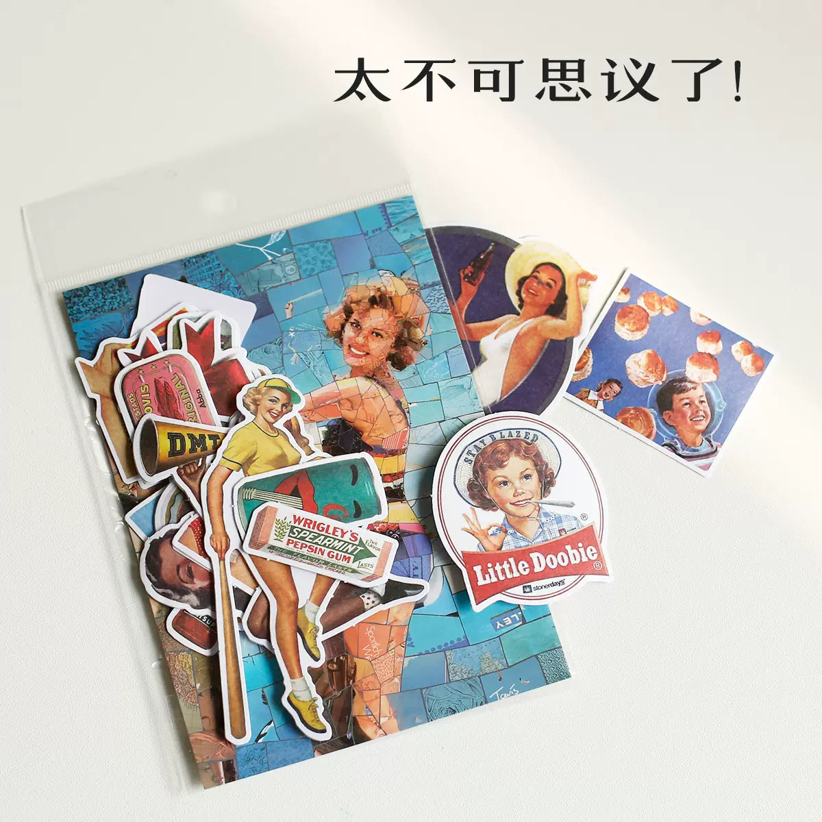 Retro Movie Series Sticker Pack-TAHARA
