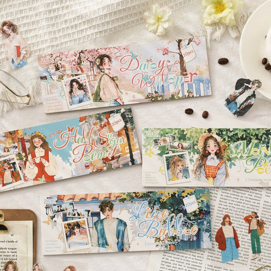 Los Angeles Charm Sticker Book 20pcs