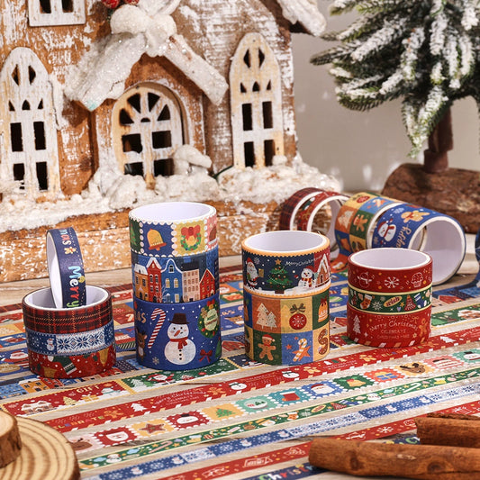 Christmas Sticker Tape 12Pcs